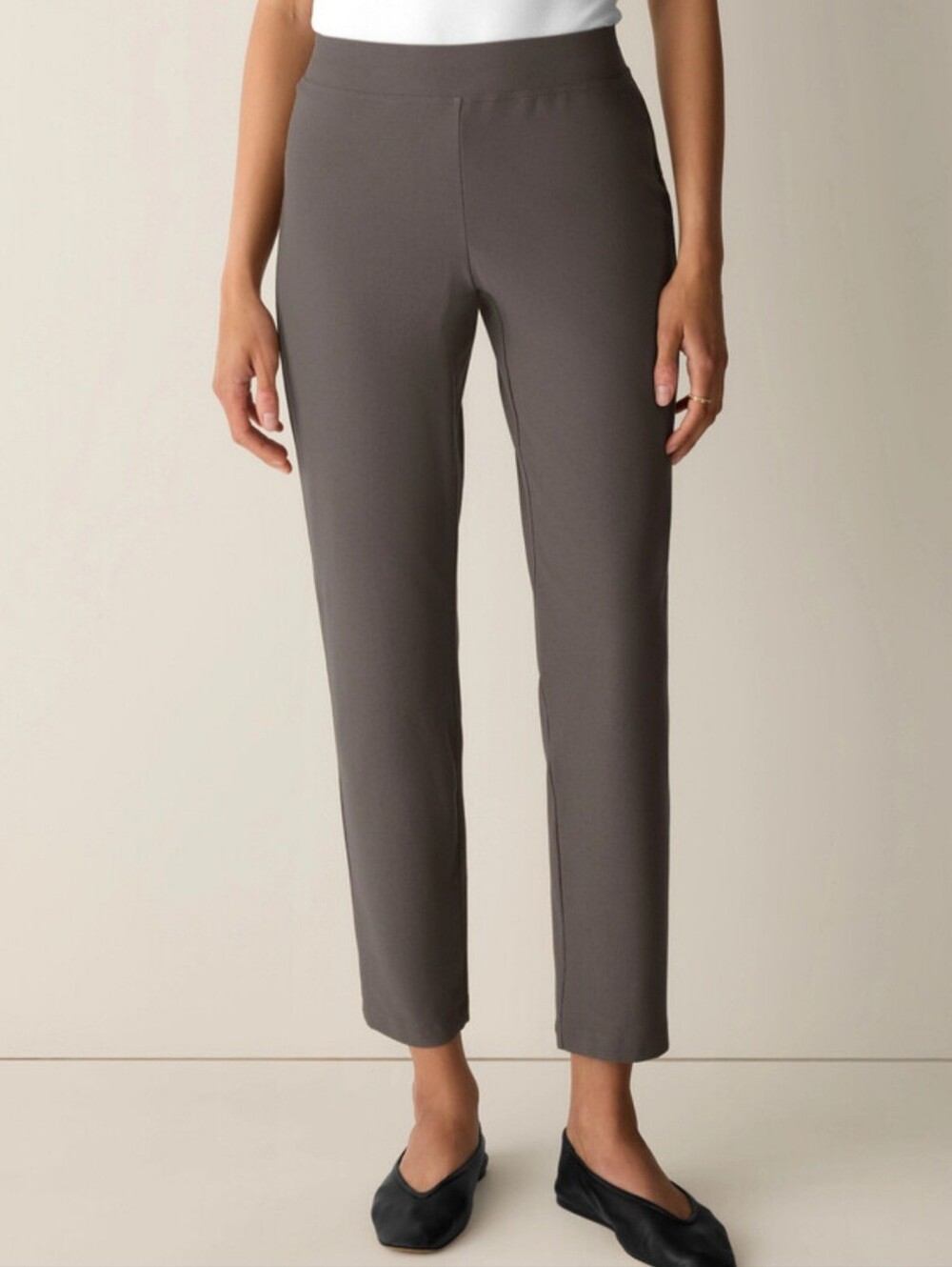 Eileen Fisher Slim Ankle Pants Washable Crepe NWT - Picture 10 of 12